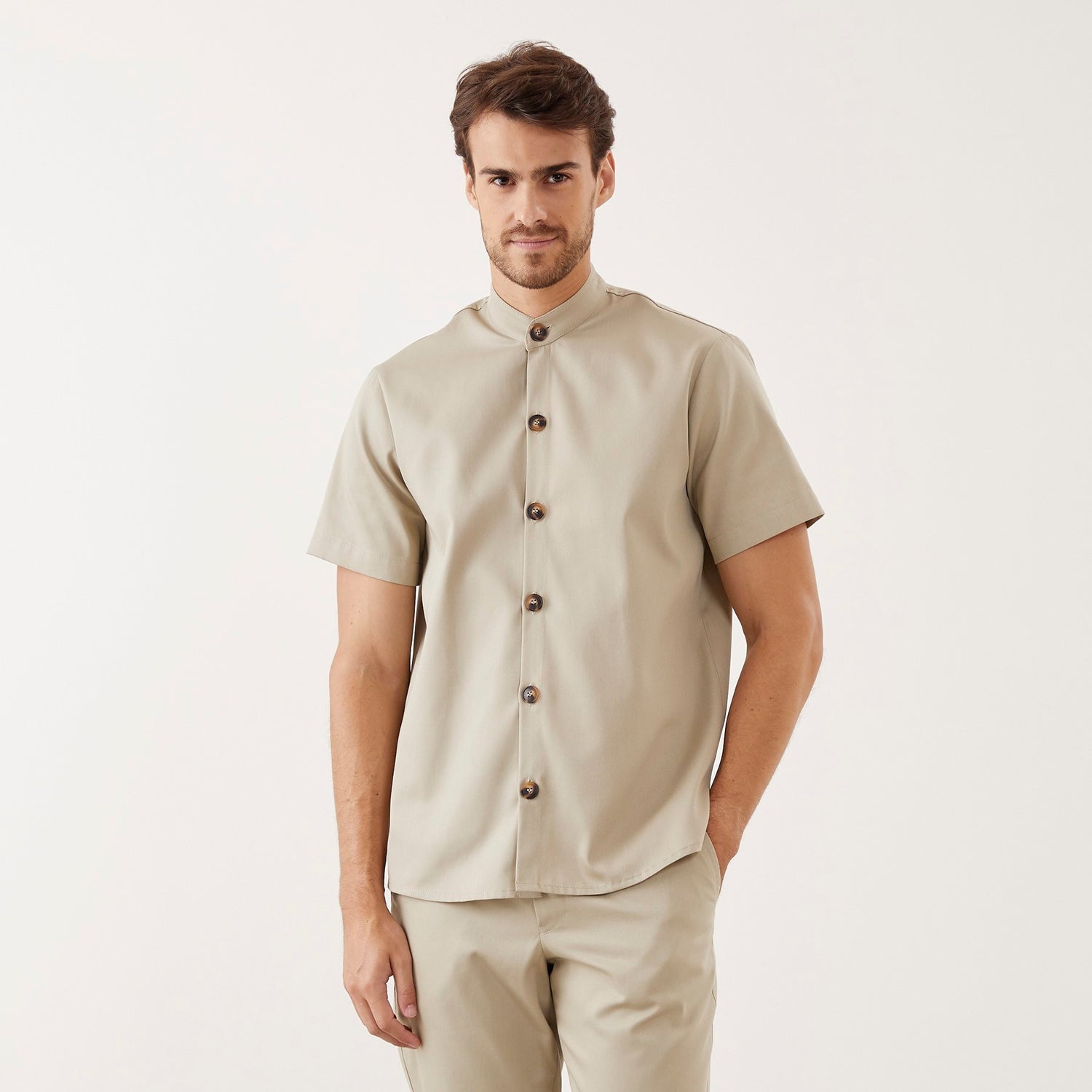 Jaleco Masculino Gola Padre Kiko PCT